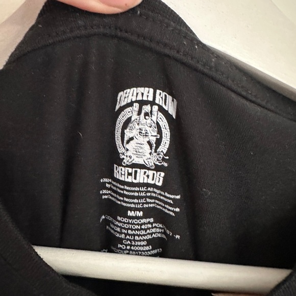 Black Snoop Dogg Graphic Tee - Short Sleeve - Picture 2 of 2